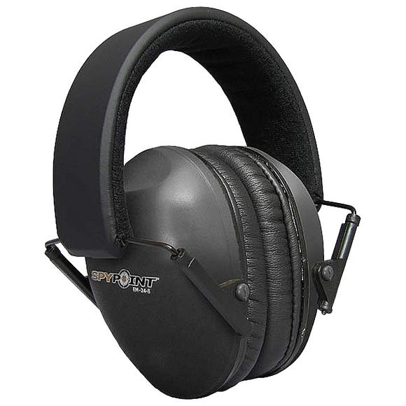 SpyPoint Ear Muffs EM-24 Black