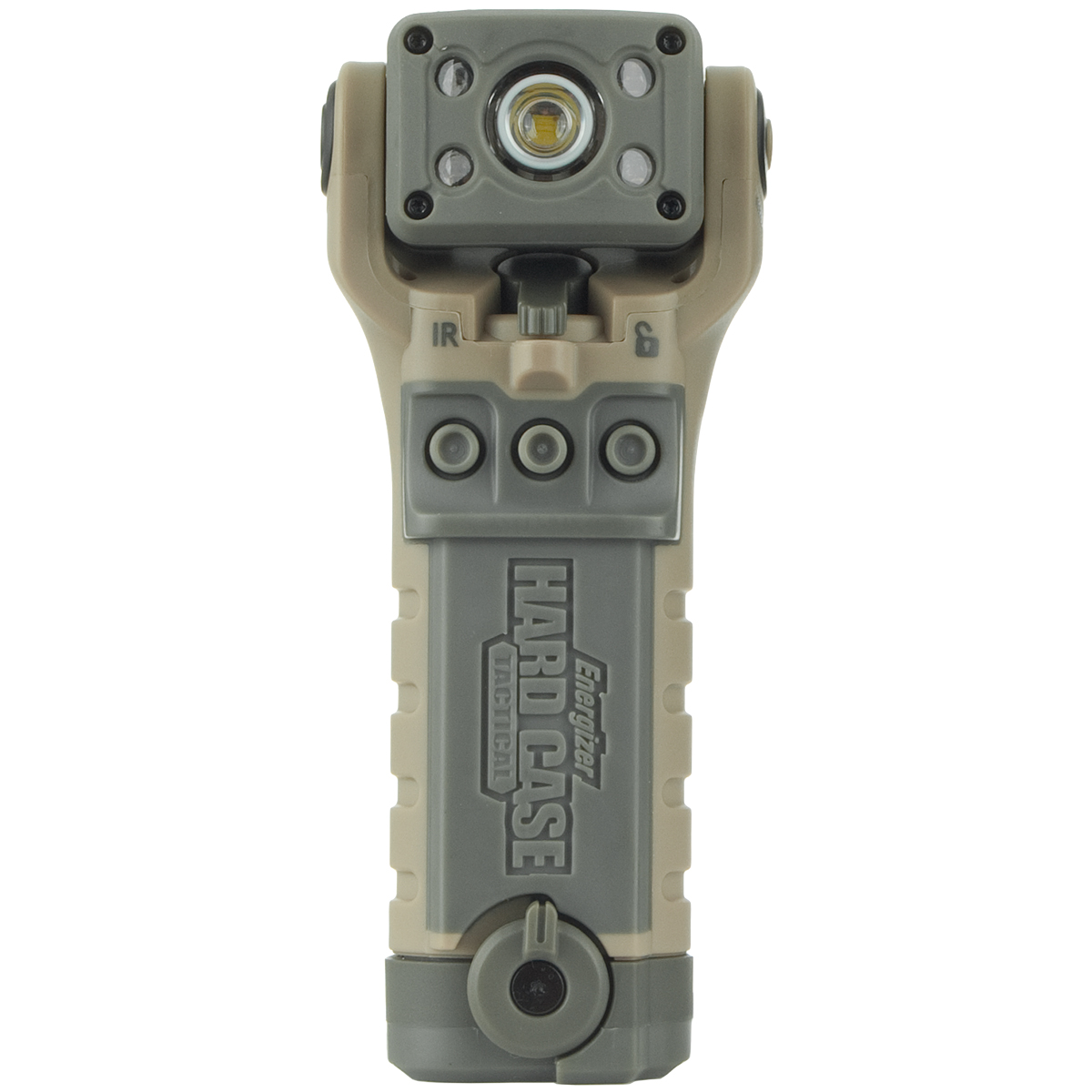 Energizer Hard Case Bravo Tactical 2Aa Swivel Head Light Military Led