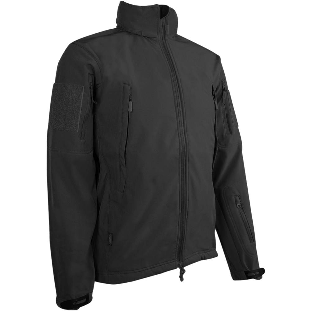 Highlander Tactical Soft Shell Jacket Black Soft Shell Military 1st