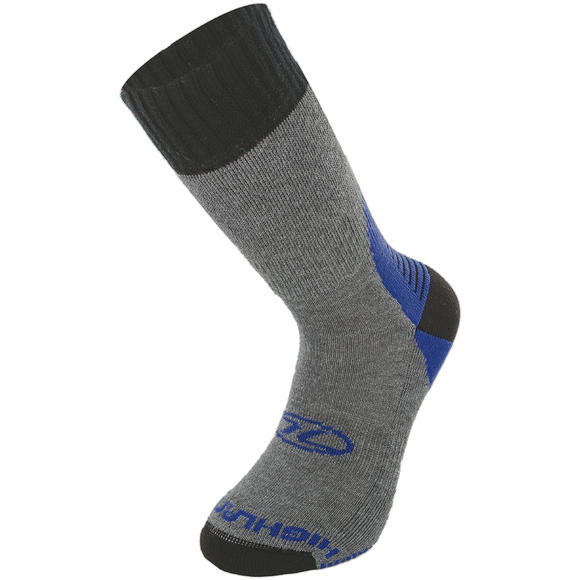 Highlander Explorer Coolmax Hiking Sock Grey Blue