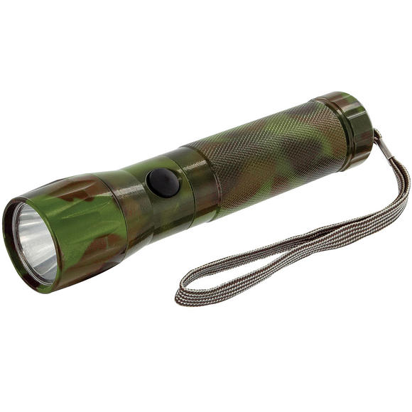 Highlander 1W LED Aluminium Torch Camo