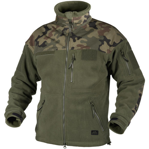 Helikon Infantry Duty Fleece Jacket Olive Green / Polish Woodland