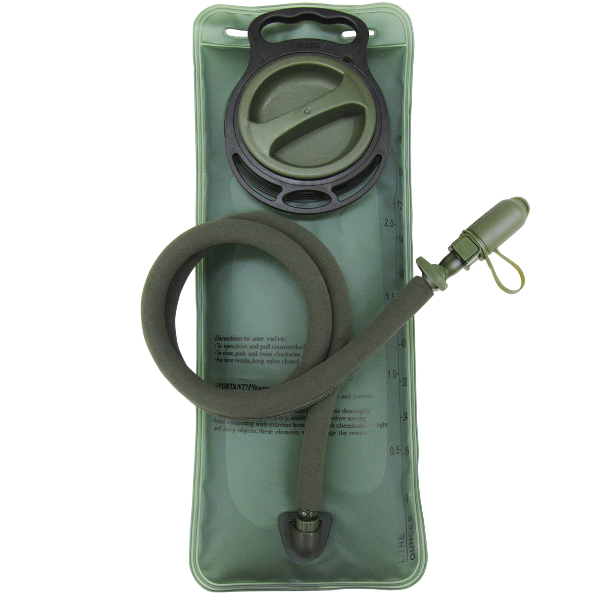 Condor 2.5L Hydration Bladder Olive Drab Water & Hydration Military 1st