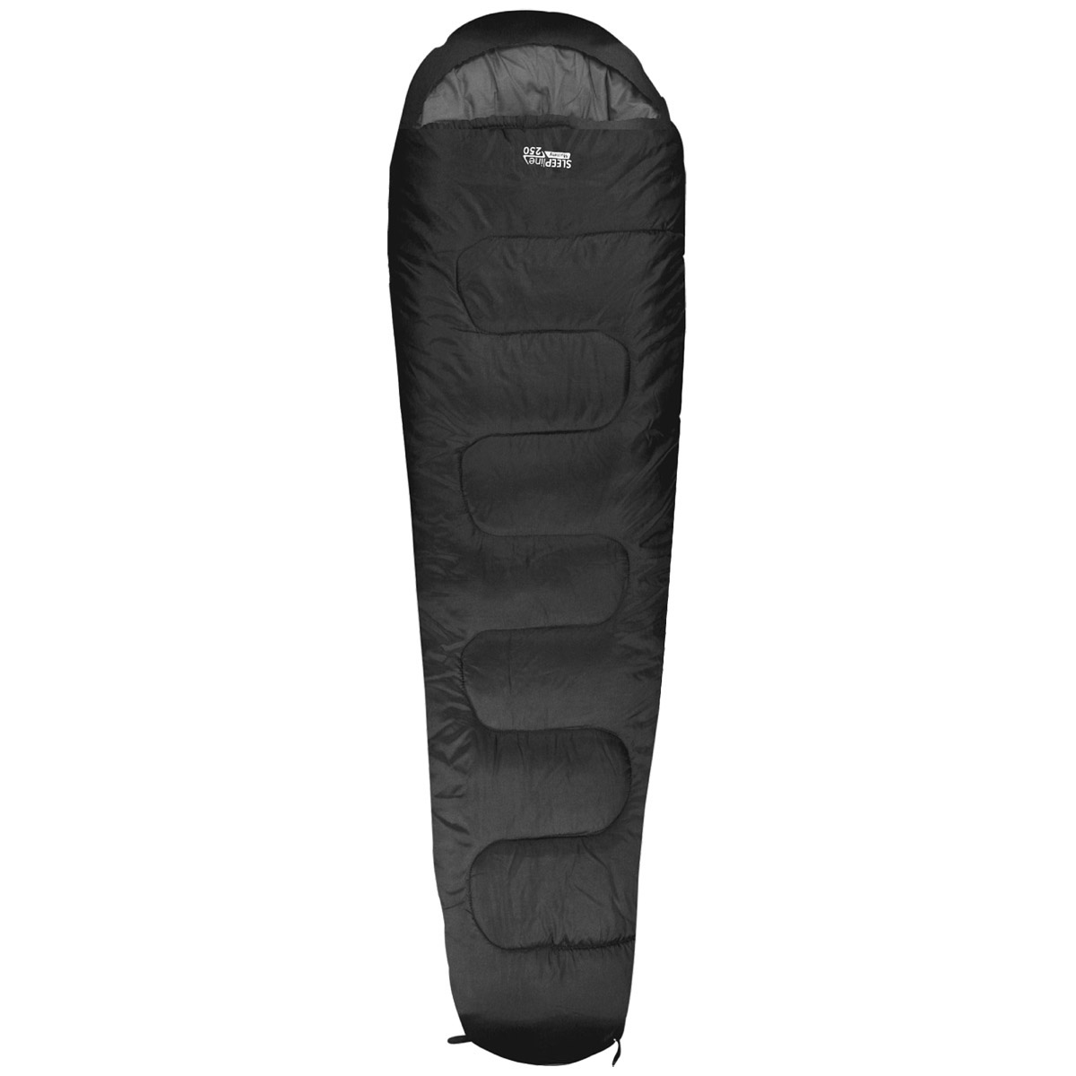 Highlander Sleepline 250 Mummy Sleeping Bag Black Sleeping Gear