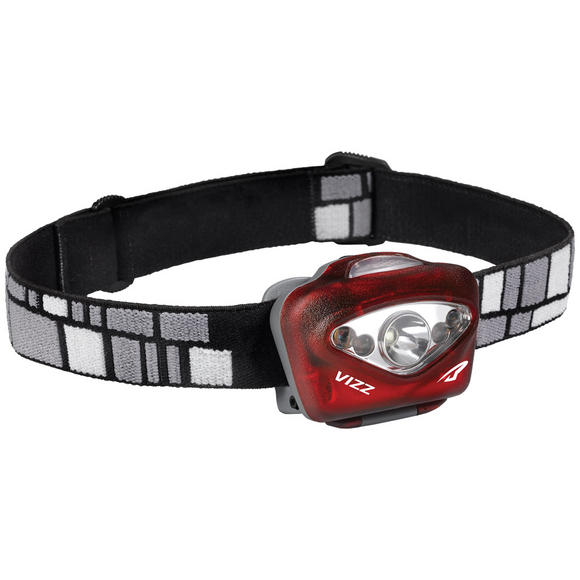 Princeton Tec Vizz Led Head Torch Red Case