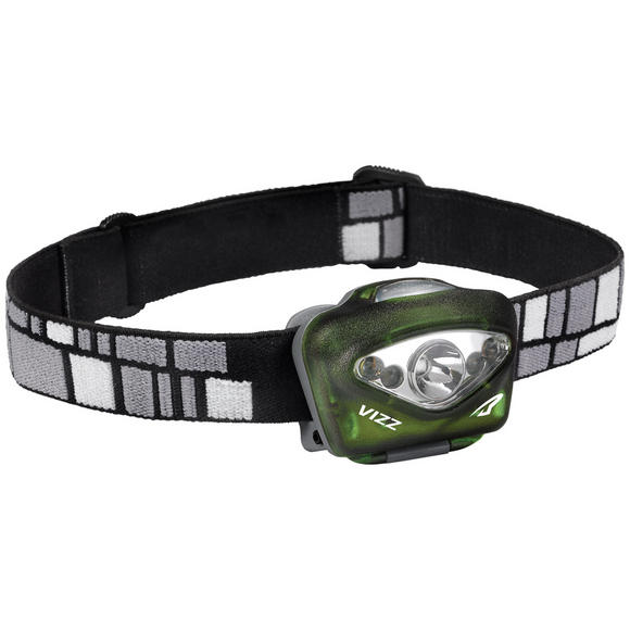 Princeton Tec Vizz Led Head Torch Green Case