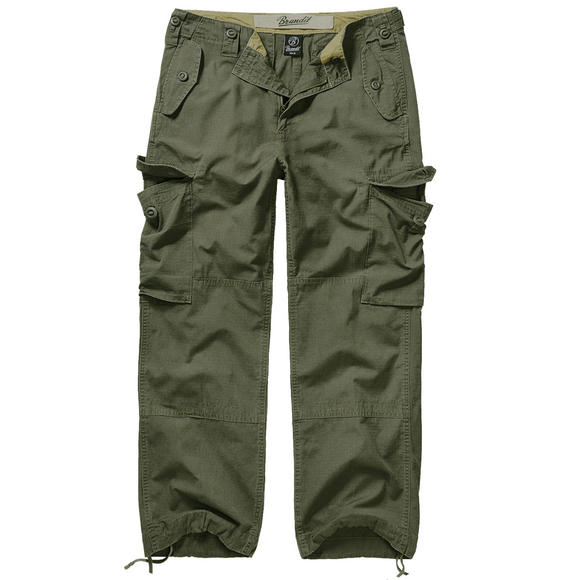 Brandit Hudson Ripstop Trousers Olive