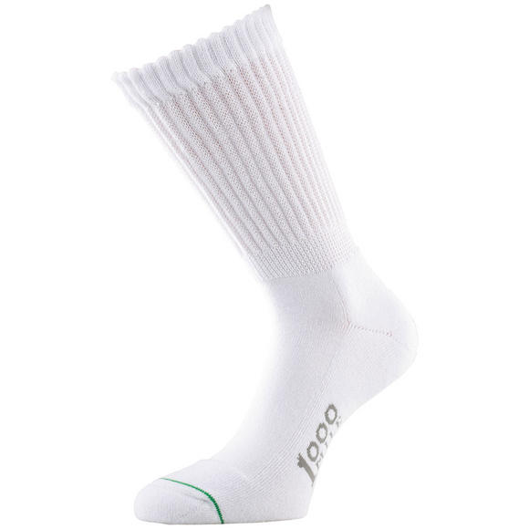 1000 Mile Diabetic Sock White