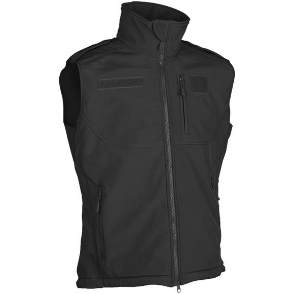 Mil-Tec Soft Shell Vest Black