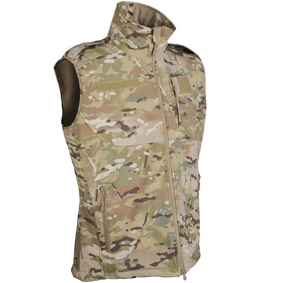 Mil-Tec Soft Shell Vest Multitarn