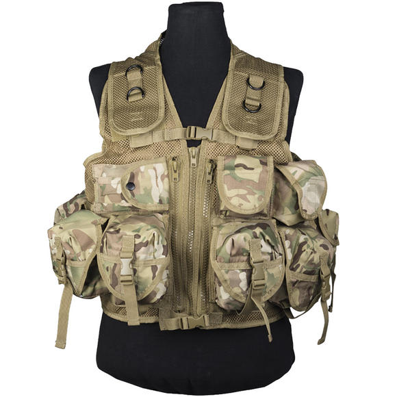 Mil-Tec Ultimate Assault Vest Multitarn