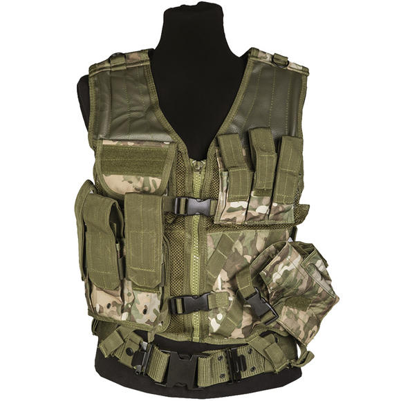 Mil-Tec USMC Tactical Vest Multitarn
