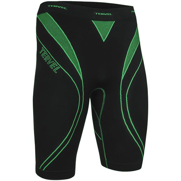 Tervel Optiline Running Shorts Black / Green