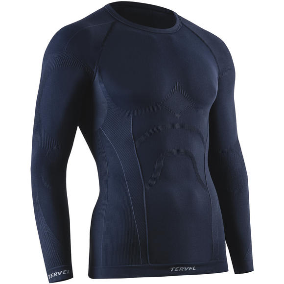 Tervel Comfortline Shirt Long Sleeve Navy