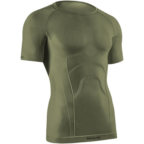 Tervel Comfortline Shirt Short Sleeve Military