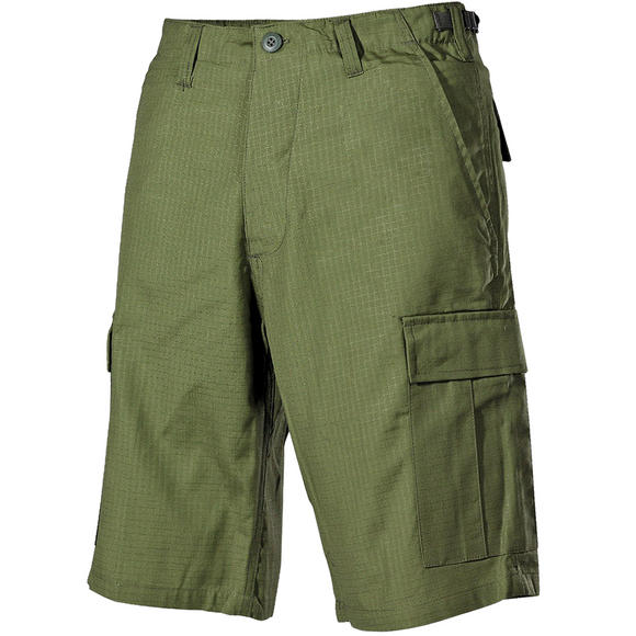 MFH US BDU Bermuda Shorts Ripstop OD Green