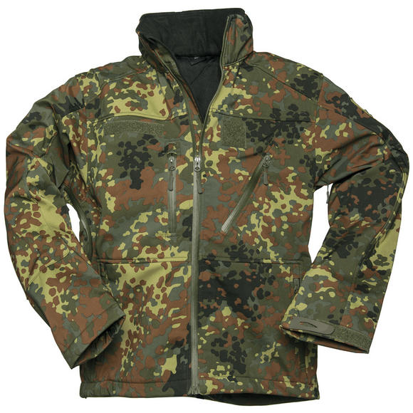Mil-Tec Softshell Jacket SCU 14 Flecktarn