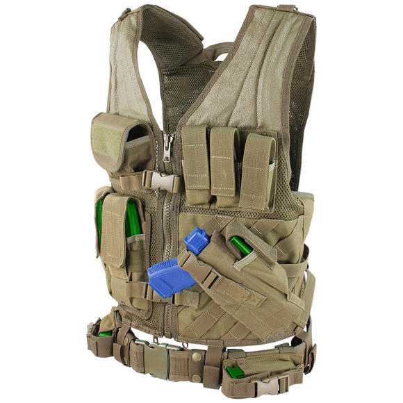 Condor Crossdraw Vest Tan