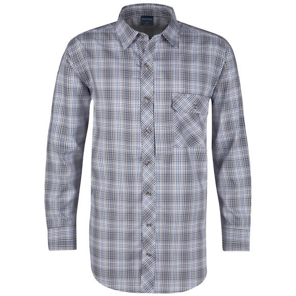Propper Covert Button-Up Long Sleeve Ocean Blue Plaid