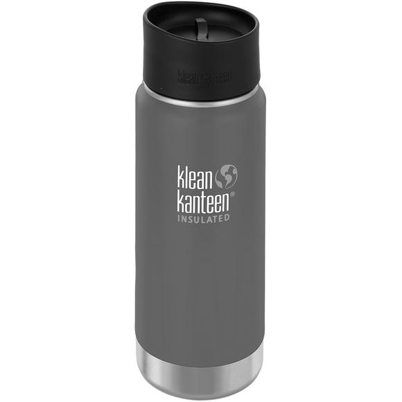 Klean Kanteen Wide Mouth Insulated 473ml Bottle Cafe Cap 2.0 Granite Peak