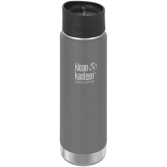 Klean Kanteen Wide Mouth Insulated 592ml Bottle Cafe Cap 2.0 Granite Peak