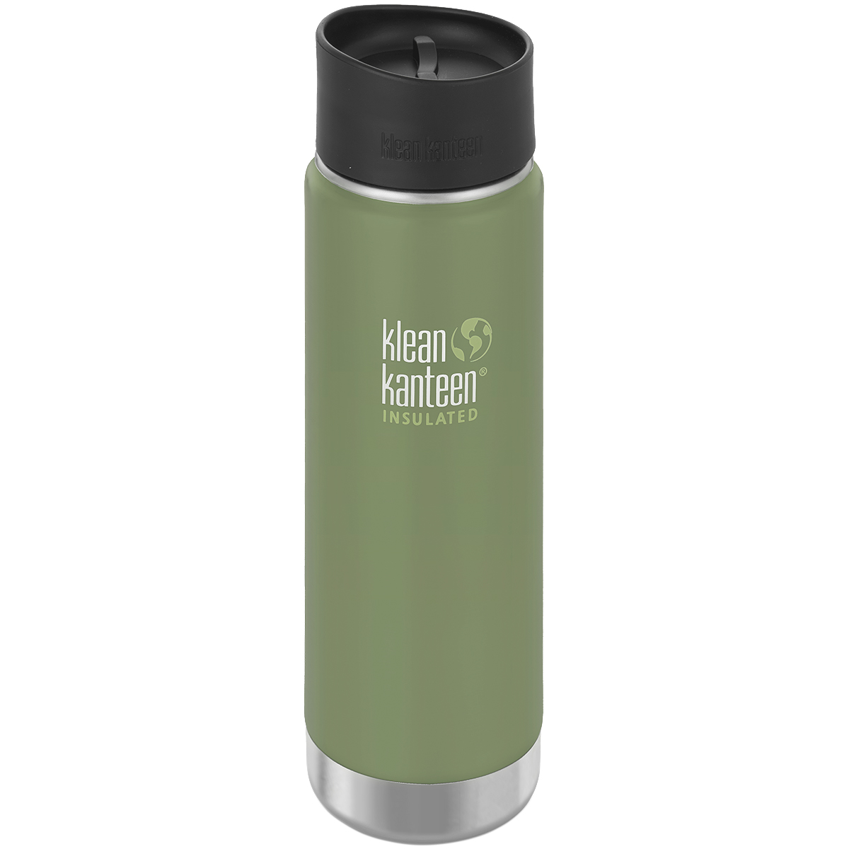 Klean Kanteen Wide Mouth Insulated 592ml Bottle Cafe Cap 2.0 Vineyard