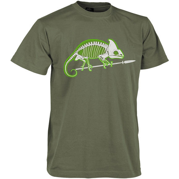 Helikon Chameleon Skeleton T-shirt Olive Green