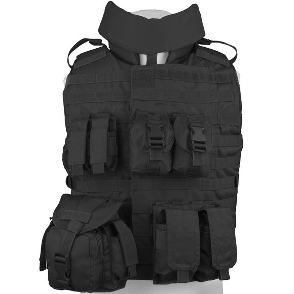 Mil-Tec OTV Outer Tactical Vest Black