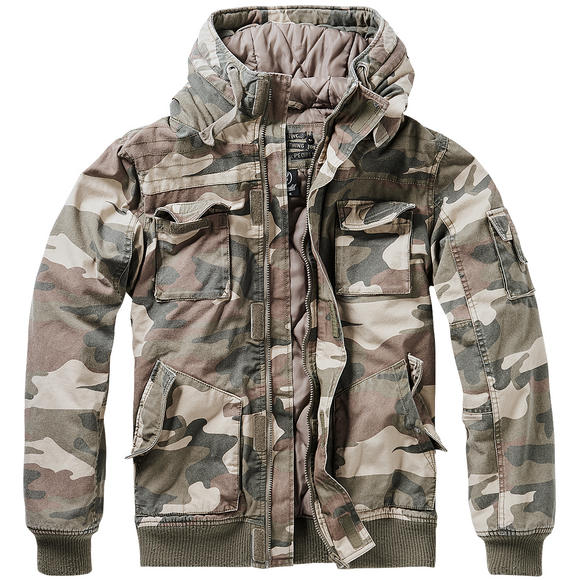 Brandit Bronx Jacket Light Woodland