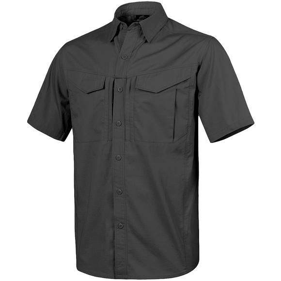 Helikon Defender Mk2 Short Sleeve Shirt Polycotton Ripstop Black