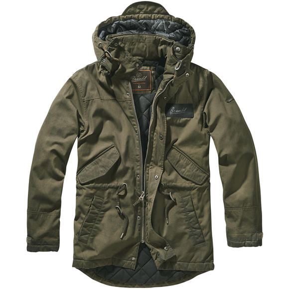 Brandit Nile Coated Parka Olive