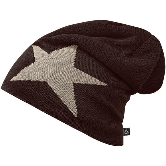 Brandit Beanie Star Cap Chocolate