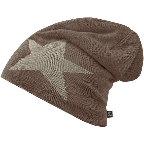 Brandit Beanie Star Cap Taupe