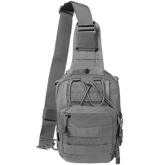 Pentagon UCB Universal Chest Bag Airsoft Hunting Camping Shoulder Pack Wolf Grey