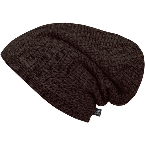 Brandit Beanie John Ajour Knitted Chocolate
