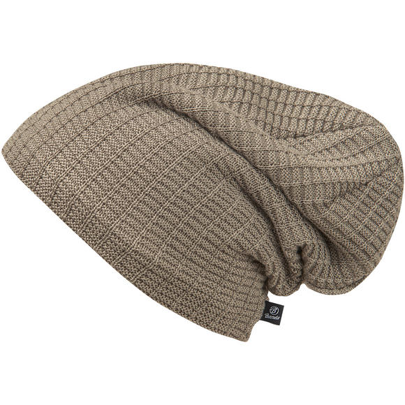 Brandit Beanie John Ajour Knitted Taupe