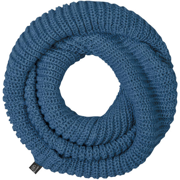 Brandit Scarf Loop Knitted Denim Blue