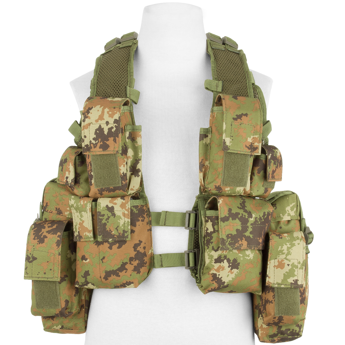 MFH South African Assault Vest Vegetato Woodland Vests Military 1st