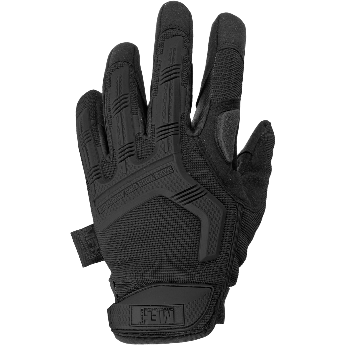 MFH Stake Tactical Gloves Black Black Military 1st