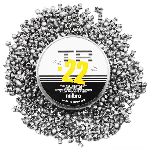 .22 TR MILBRO AIR RIFLE AIRGUN AIR PISTOL HIGH VELOCITY PELLETS