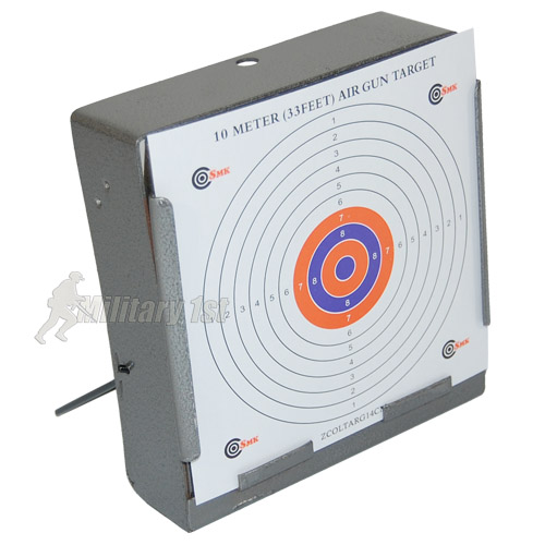 Steel Air Rifle Target Holder Pellet Catcher Trap 14X14 Cm Shooting Bb