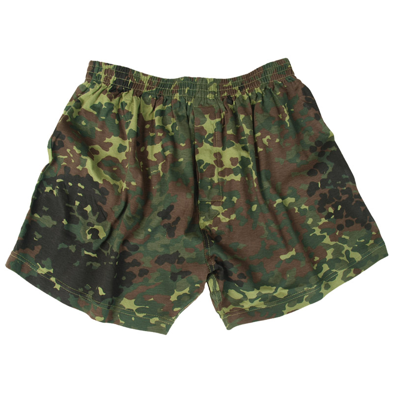 Mil-Tec Men's Boxer Shorts 2-Pack In Black With Wide Skull Print