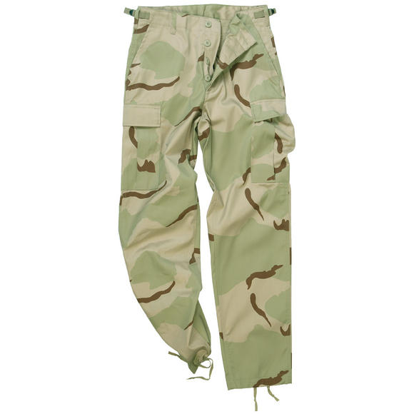 Mil-Tec BDU Ranger Combat Trousers 3-Colour Desert