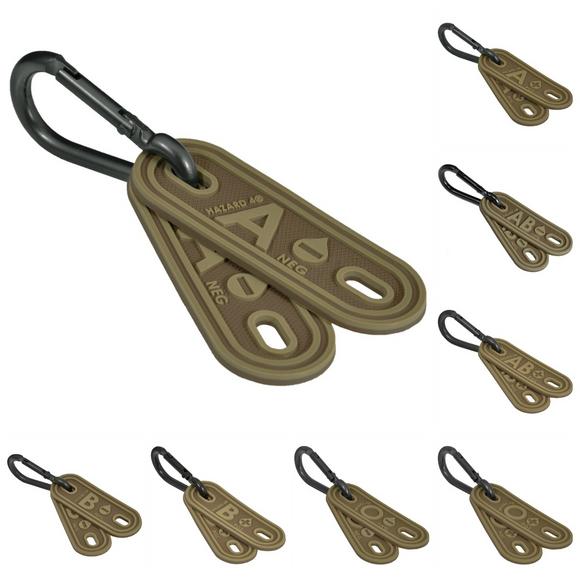 Hazard 4 Blood Type Marker Kit Set of 2 Coyote