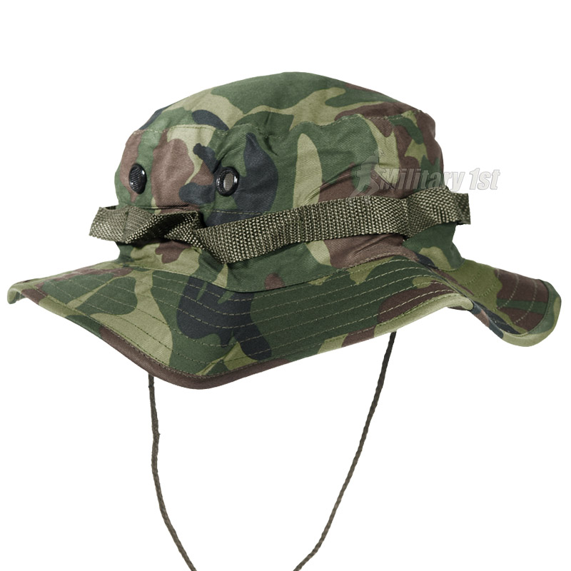 US ARMY COMBAT JUNGLE BOONIE HAT WOODLAND CAMO SXXL eBay