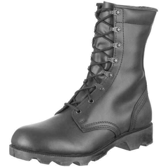 Speed Lace Combat Boots Black