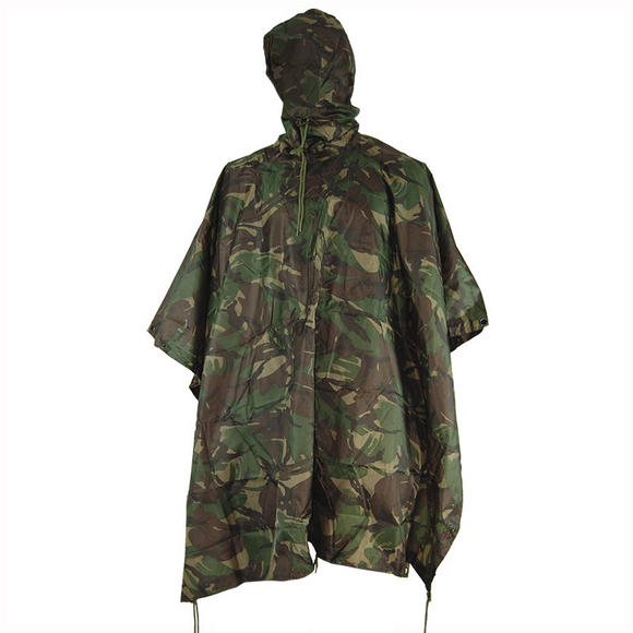 Mil-Com Waterproof Poncho Ripstop DPM