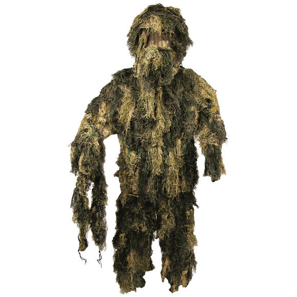 MFH Camouflage Ghillie Suit Digital Woodland