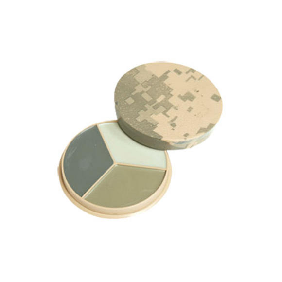 Mil-Tec Camo Face Paint 3 Colours with Mirror ACU Digital
