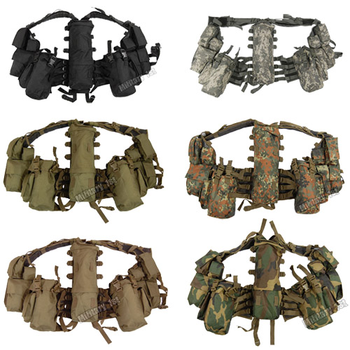 SOUTH AFRICAN ARMY TACTICAL COMBAT ASSAULT PATROL AIRSOFT MILITARY VEST